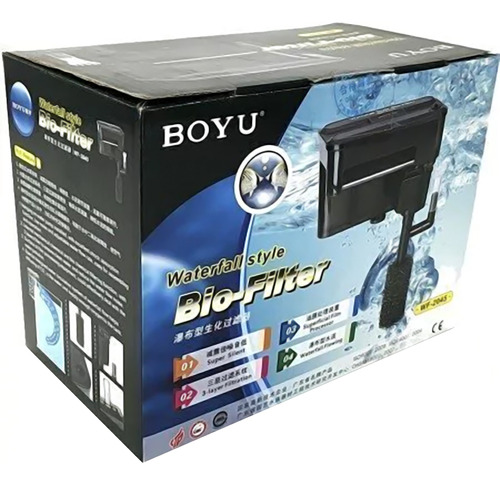 Filtro Externo Boyu Wf 2045 500 L/h Consumo De 6,5w 220v