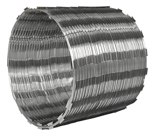 Concertina Galvanizada Simples 45cm 5m Minasul