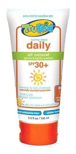 Trukid Sunny Days Diario, Mineral De Protección Solar Spf 30