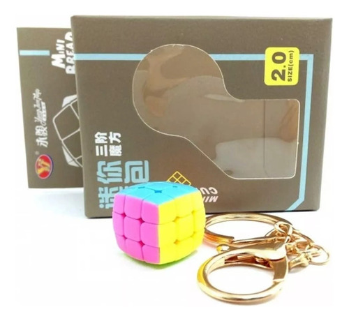 Cubo Mágico 3x3x3 Mini Bread Yong Jun Profissional Cor Da Estrutura Colorido