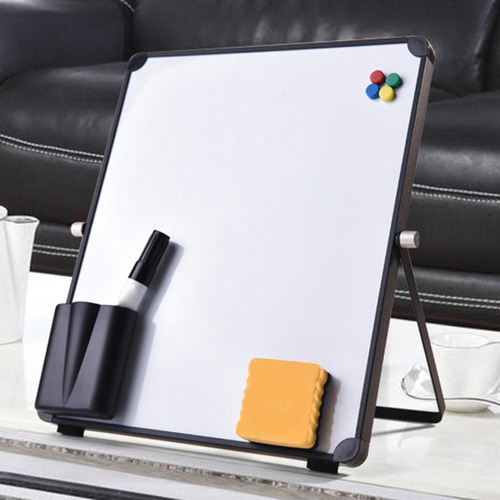 Pizarra Blanca Plegable Borrado En Seco For Mesa 30 X