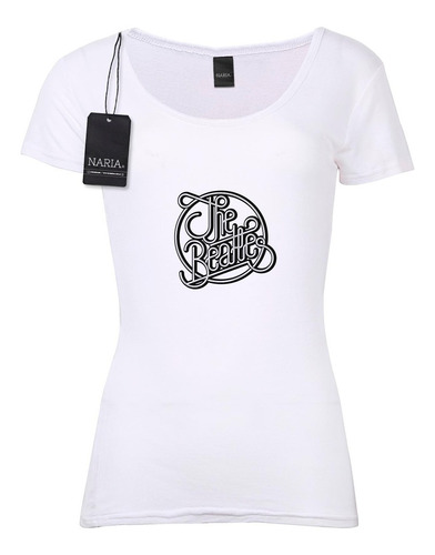 Remera Dama The Beatles Dibujo Art Logo - Mutb4