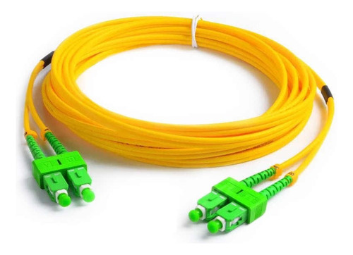 Patchcord Fo Sc/apc Sc/apc Monomodo Duplex 20mt