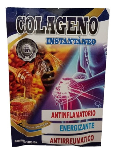 Colageno X 12 Sobres Antiflamatorio Energizante Antirrumatic Natural