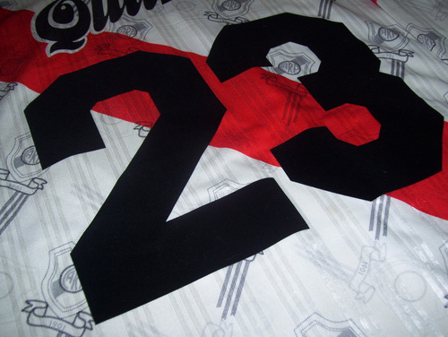 River Plate Adidas Quilmes 1996 Escuditos #23 Pablo Aimar (Usado)