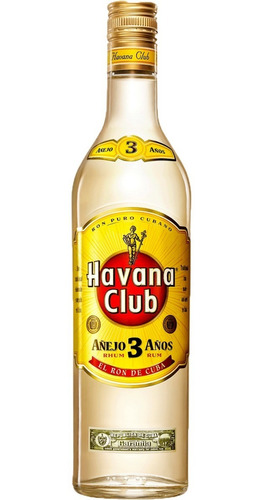 Ron Havana Blanco 3 Años 40% Alc  700ml