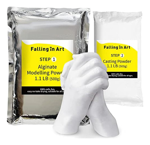 Falling In Art Hand Casting Powder Kit Refill - Kits De Mold