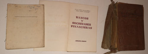 Diccionario/constitucion Nacional/bancos Y Sociedades Finan 