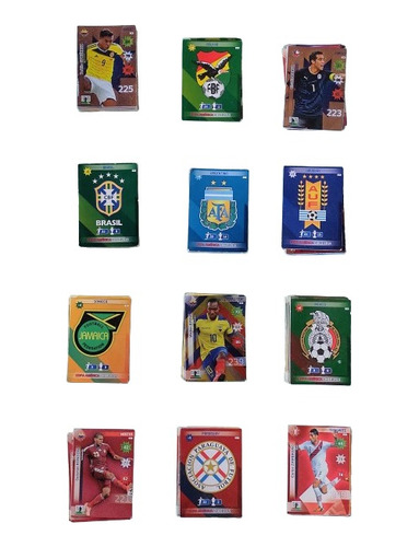 Cartas Adrenalyn Copa América 2015 Messi Neymar Aguero James