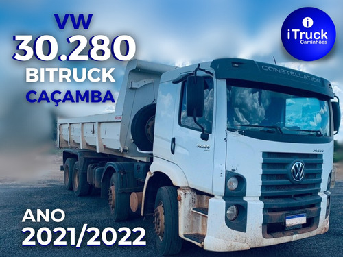 Vw 30280 Bitruck 2021/2022 Caçamba = Mb 3030 Vm330 30330