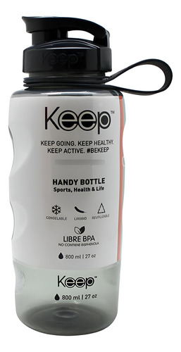 Botella Deportiva Keep 800ml Libre Bpa