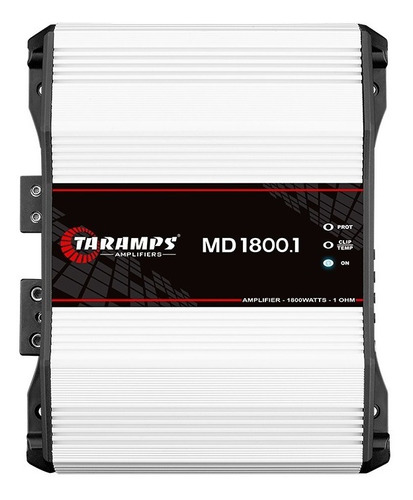 Módulo Amplificador Taramps Md-1800 W Rms + Forte Q Dsp-1600