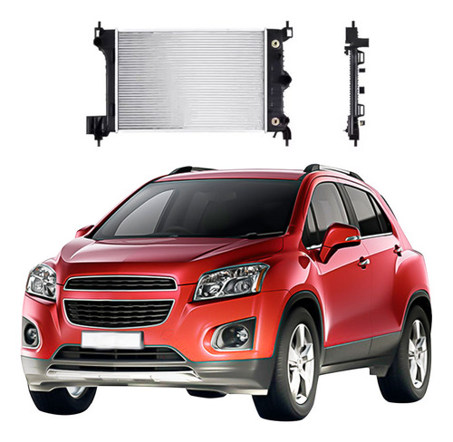 Radiador Para Agua Chevrolet Trax 13-15 Polar