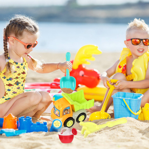 1 Juego De Juguetes De Arena Para Niños, Juguetes De Playa D