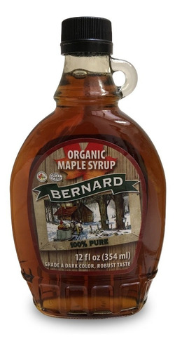 Jarabe De Arce Maple Syrup Dark Bernard 354ml