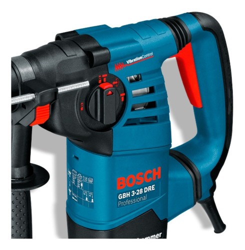 Imagen 4 de 9 de Rotomartillo Percutor 28mm Bosch Professional 3,1 J + Mechas
