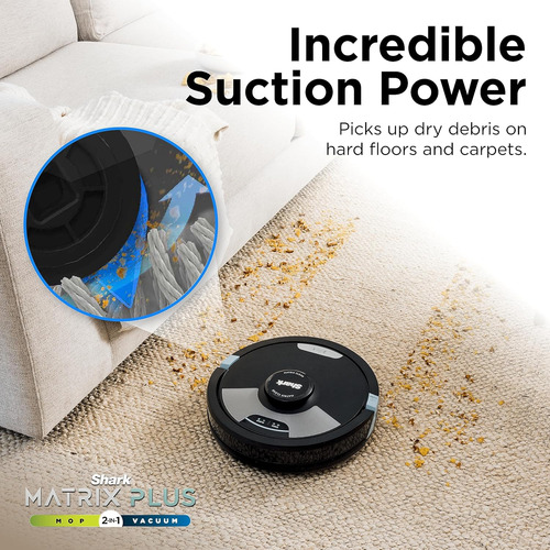 Robot Aspirador Y Mopa Shark Matrix Plus 2en1, Autovaciable