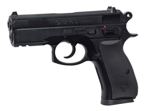 Pistola Asg Cz 75d Spring Aire 6mm A Resorte 