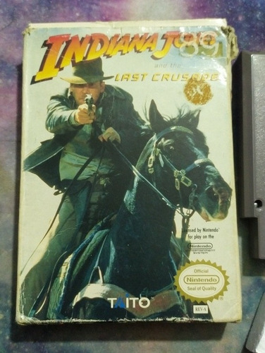 Juego De Nintendo Nes - Indiana Jones And The Last Crusade