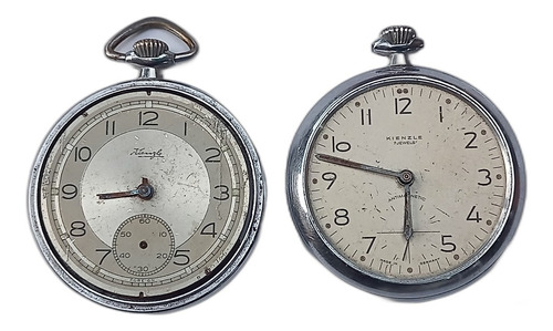 2 Antiguos  Reloj De Bolsillo Kienzle, Para Completar O Rep.