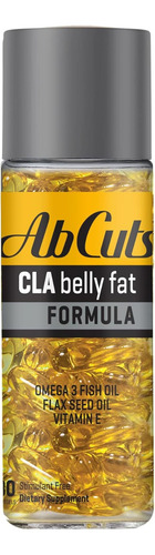 Ab Cuts Cla Belly Fat Formula - 80 Easy-to-swallow Softgels Sin Sabor