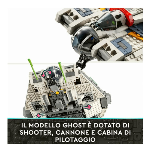 Lego 75357 Star Wars Ghost & Phantom Ii Juego De 2