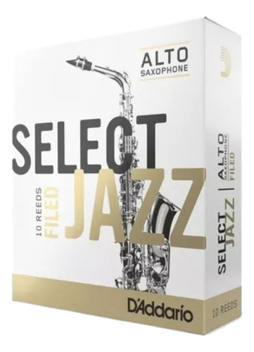 Palheta Sax Alto 2s D'addario Select Jazz Field Rsf10asx2s 