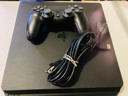 Ps4 Slim 1tb , En Caja , Al 100%  + 2 Juegos Fisicos