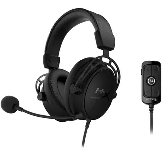 Audífono Gamer Hyperx Cloud Alpha S Gaming Headset Black