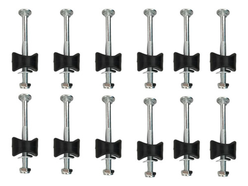 Para Aplicável A 12 Piezas De Tornillos De Trampolín De 9,3