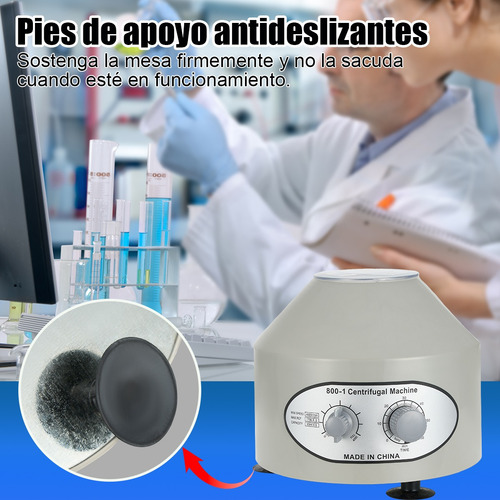 Centrifugadora Laboratorio Centrífuga 4000 Rpm+20 Ml X12 En
