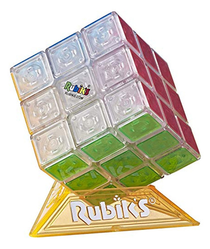 Hasbro Gaming Rubik's Cube Neon Pop 3 X 3 1xczc