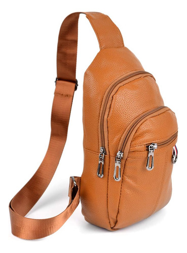 Westend Mochila Tipo Bandolera De Cuero Sintético Con Correa