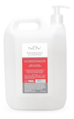 Acondicionador Enjuague Nov Biohidratante Creatina X 1900ml