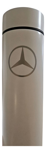 Termo Sensor Temperatura Logo Ploteado Mercedes Benz Blanco