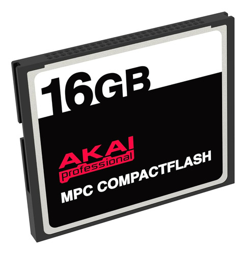 Tarjeta De Memoria Akai Compactflash Cf De 16 Gb Para Mpc 50