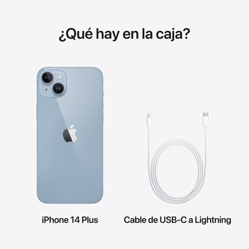 Imagen 9 de 10 de Apple iPhone 14 Plus (256 GB) - Azul