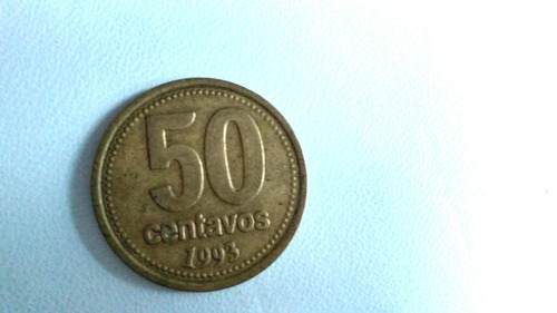 Makuka: Moneda 50 Centavos Argentina 1993 Mnn