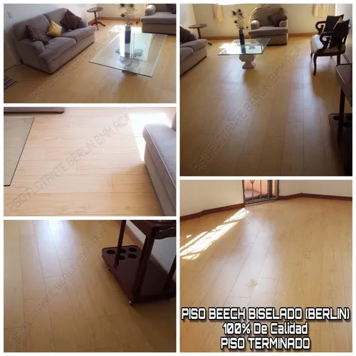 Piso Flotante Aleman Ac4 De 8mm