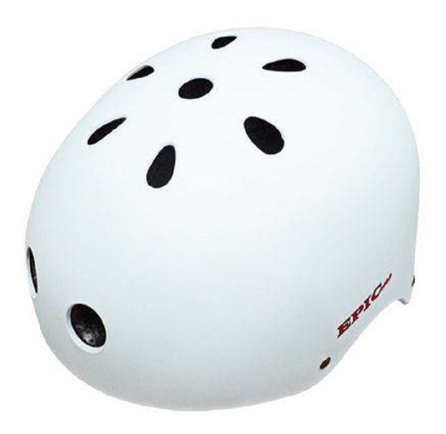 Capacete Coquinho De Bike Patins Skate Matt Epic Line Branco