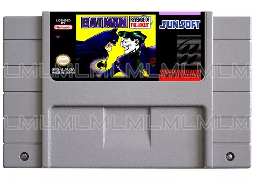 Batman Revenge Of The Joker Ingles Original Nintendo Snes | MercadoLivre