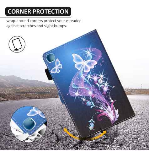 Samsung Galaxy Tab A Dteck Slim Folio Stand Premium Pu Case