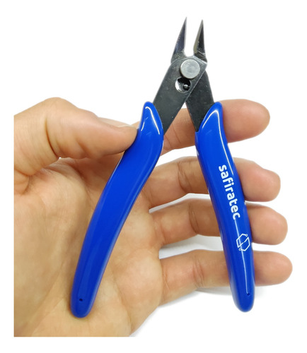 Kit 4 Alicates De Corte Precisão P/ Eletronica Safiratec 170