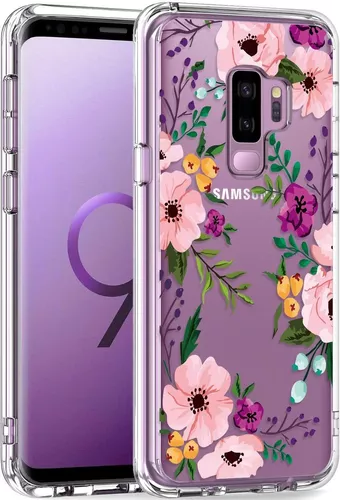 yeso accesorios aire Funda Para Samsung S9 Plus (diseno Flores Purpura / Luhou... | Cuotas sin  interés