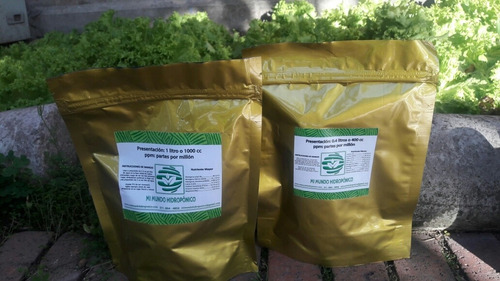 Nutrientes Para Forraje Verde Hidroponico Para 1000l