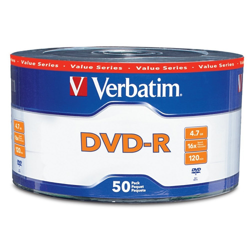 Verbatim Dvd -r Bulk X 50 Unidades