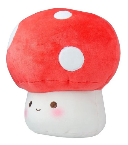 Peluche Hongo Ultrasuave Mushroom 22cm Kawaii Miniso