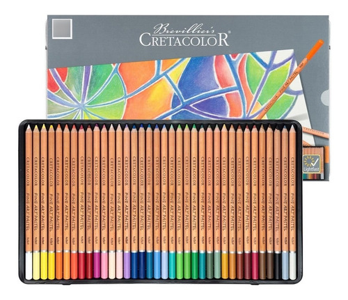 Cretacolor Fine Art - Juego De Lápices Pastel, 36 Unidades (
