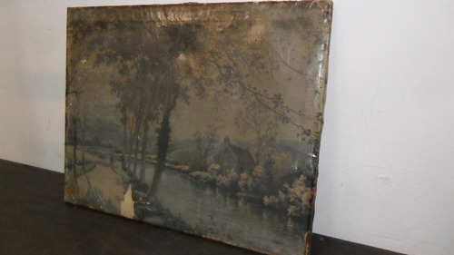 Oleo Sin Firma Rio 50x70 Cms