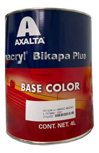 Axalta Bikapa Plus 5513jm Aluminio Medio 4lts